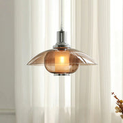 Modern Clear Glass Pendant Light