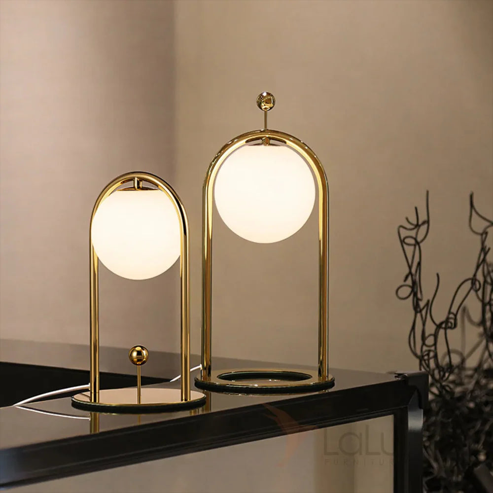 Moderne luksusbedskabsbordlampe