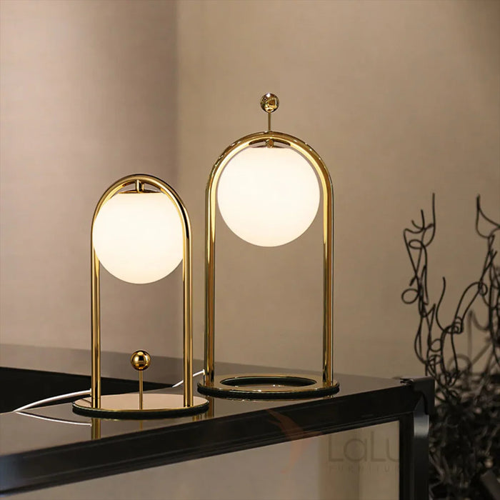 Moderne luksusbedskabsbordlampe