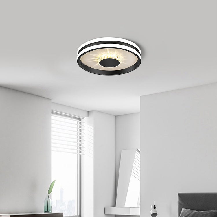 Moderne smart krystal loftslampe