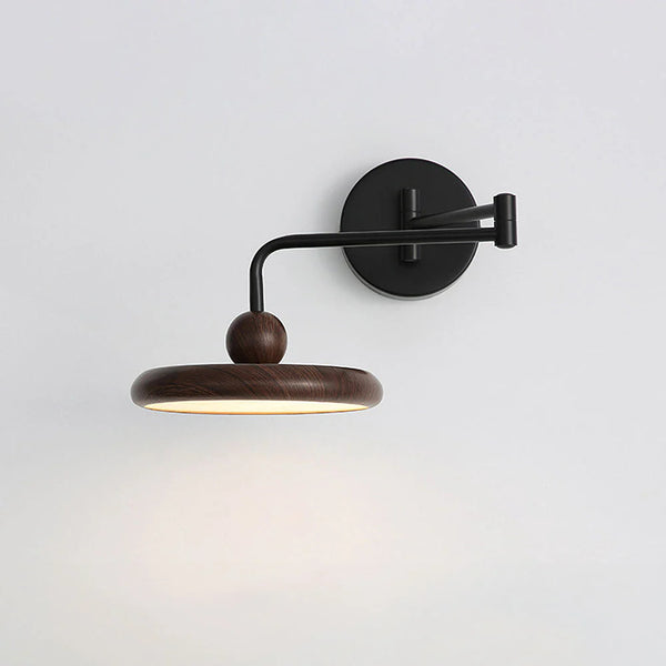 Compact Pivot Wall Light Fixture