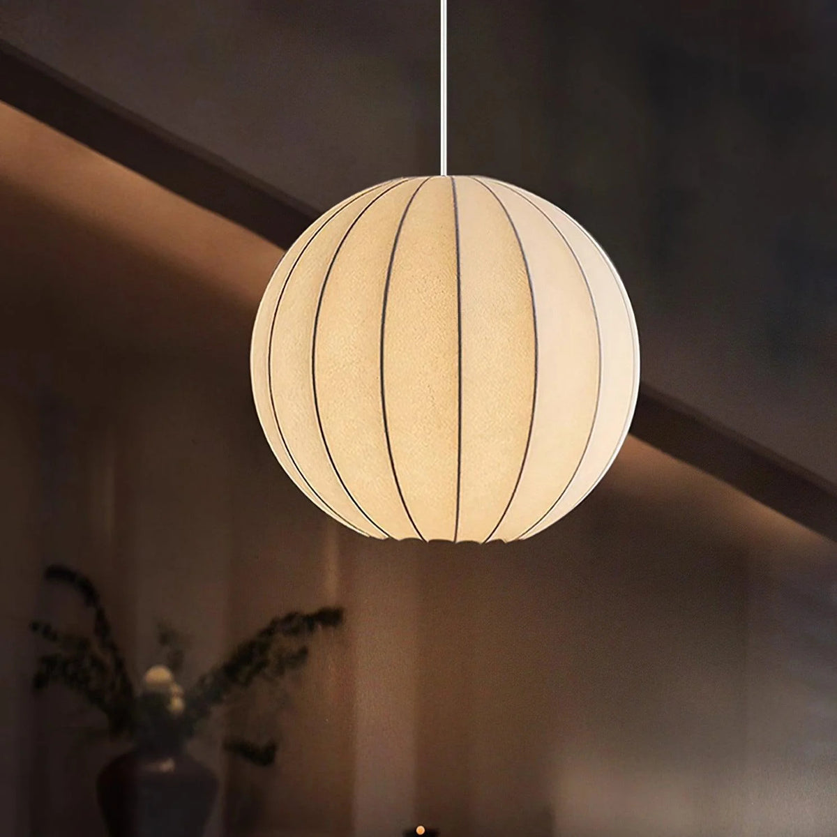 Aeris Silk Pendant Light