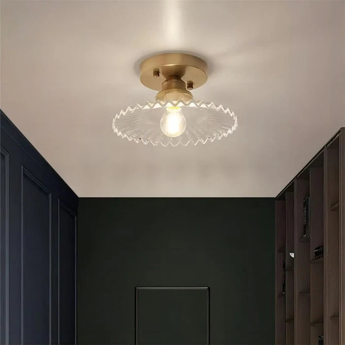 Lampada da soffitto semplice creativa francese
