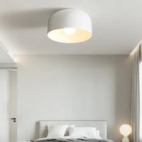 Scandinavian Round Iron Ceiling Light