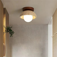 Modern Industrial Stone Wall Light