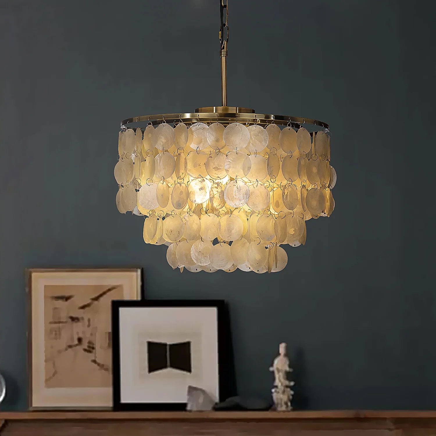 Lustre moderne en forme de nuage