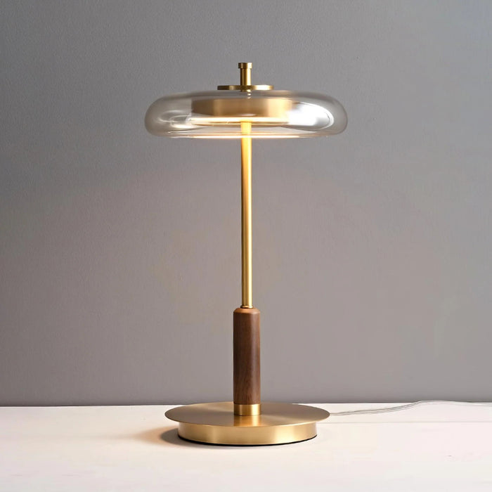 Vintage rustik soveværelse natbord lampe