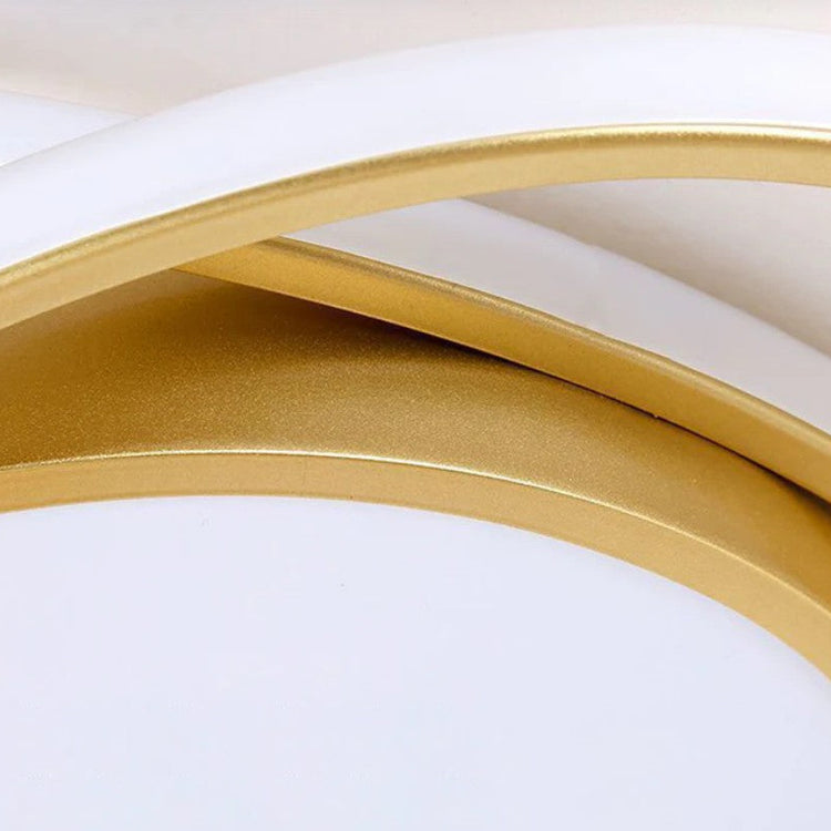 Slank nordisk rund LED-loftslampe