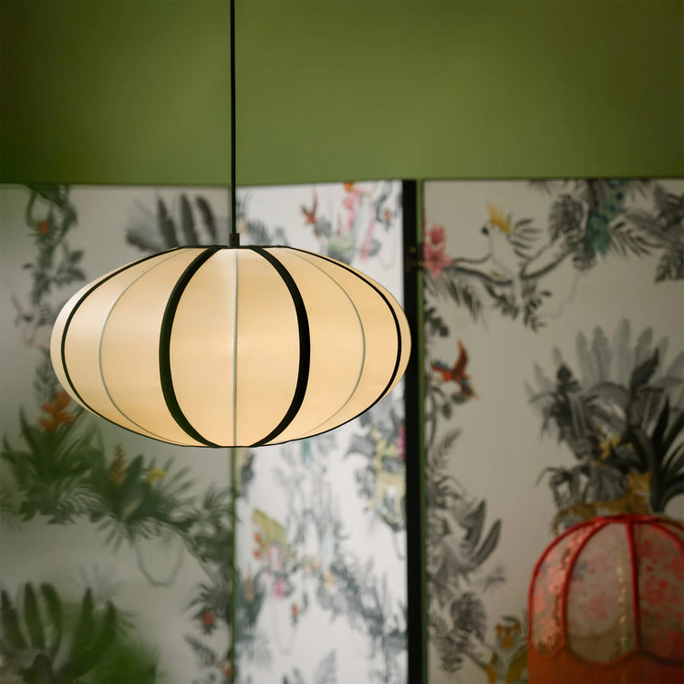 Classic Oval Paper Pendant Light