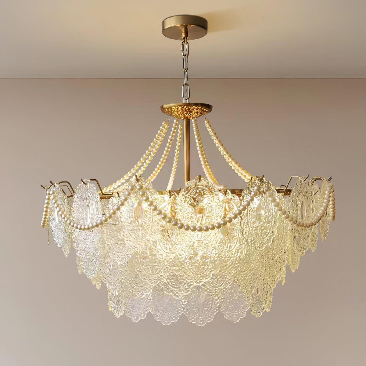 Serenity glas lysekrone