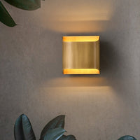 Leclerc form messing lampe