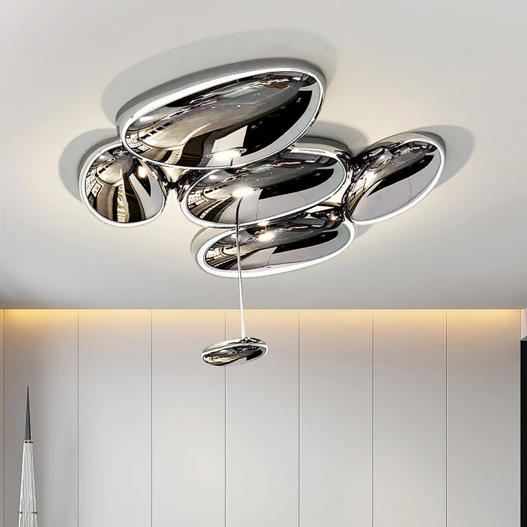 Trendy Pebble Metal Ceiling Light