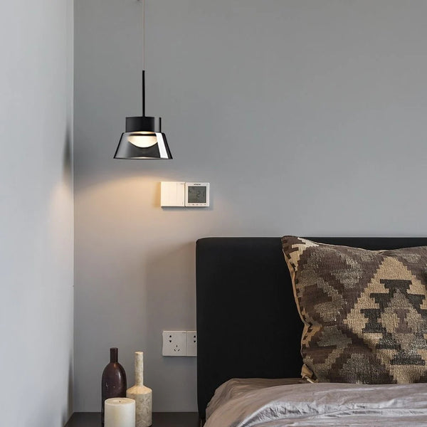 Italiensk minimalistisk glaspendel