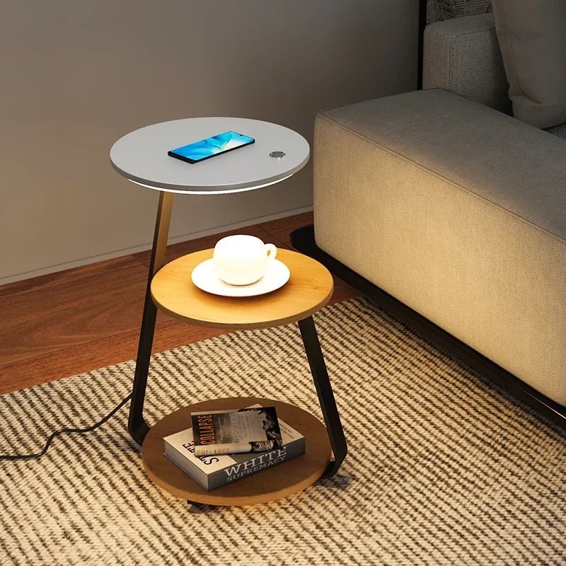 Lampadaire multicouche rechargeable créatif