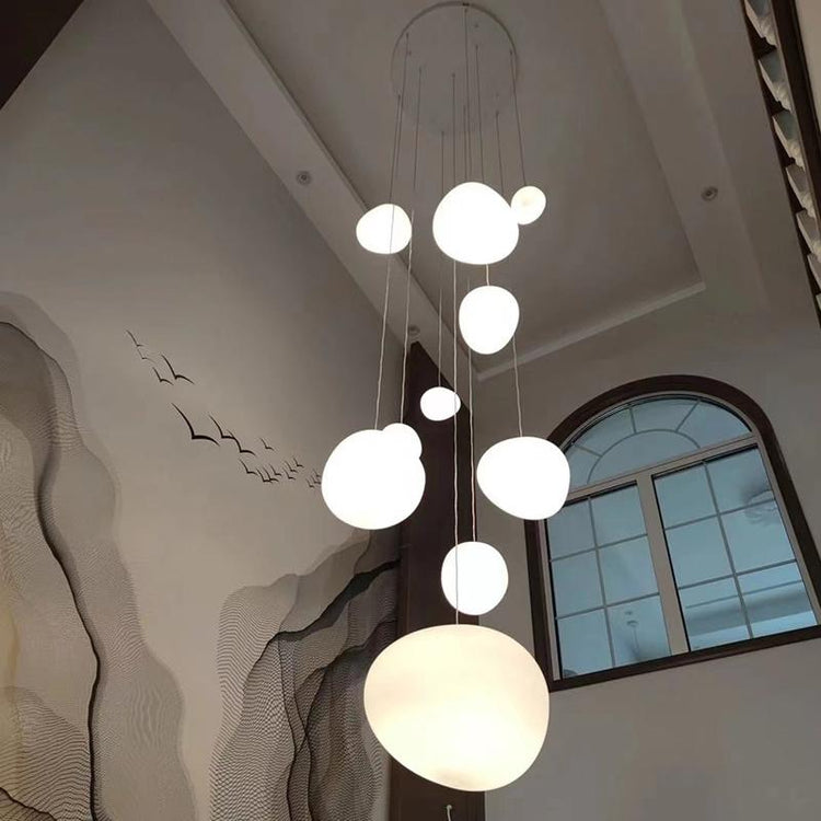 Nordisk Art Deco Stue Pebble Pendel