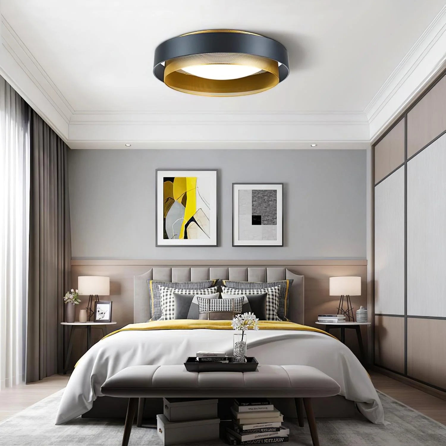 Elegant Circle Acrylic Ceiling Light