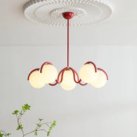 CurvaLuxe Linear Fixture Chandelier
