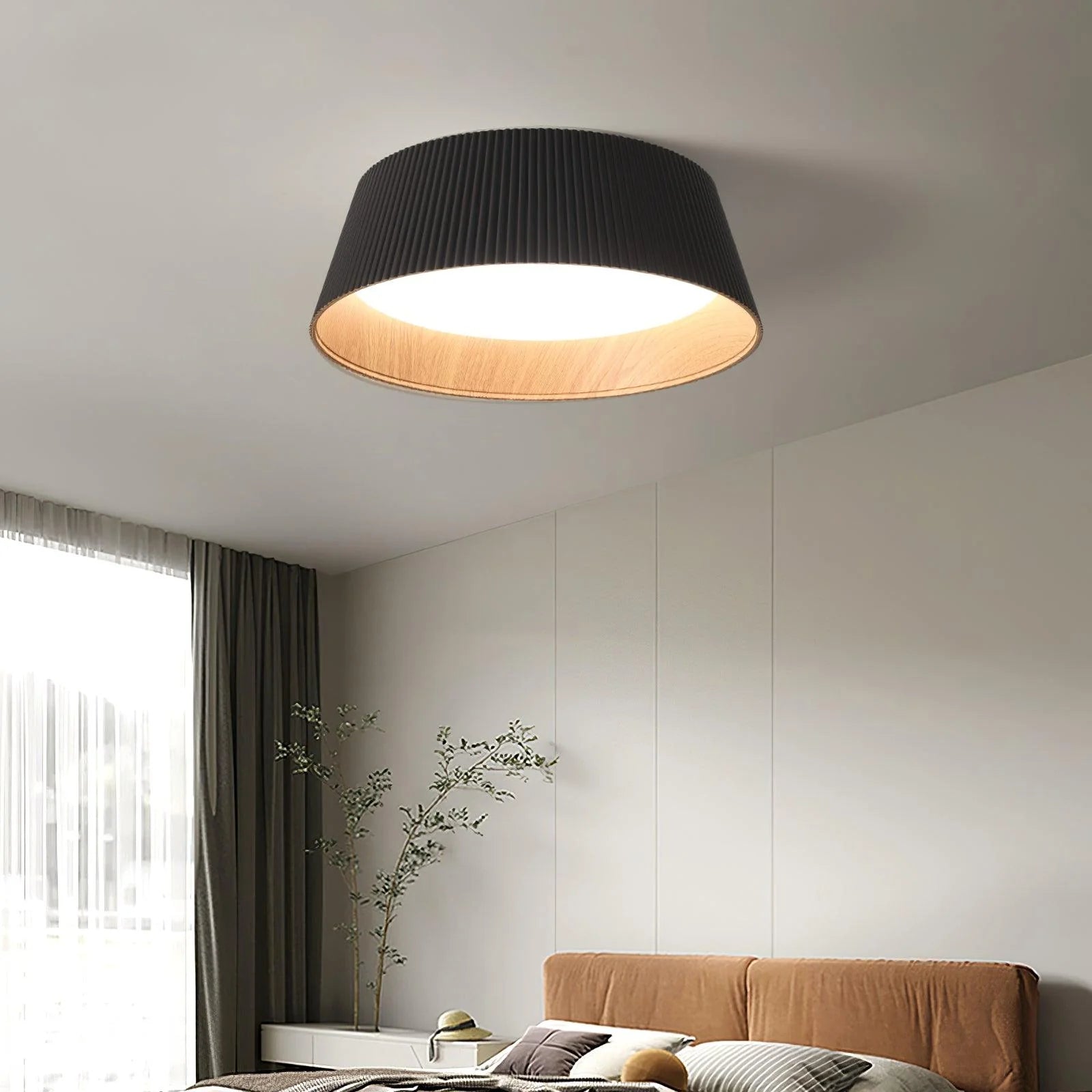 Lampada da soffitto a filo ondulato