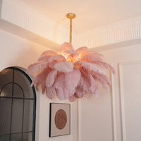 Plume de luxe lysekrone