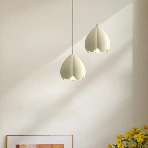 Lampe à suspension tendance en résine Bud