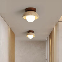 Modern Industrial Stone Wall Light