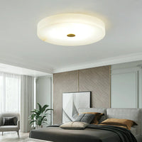 Clara Alabaster Flush Mount