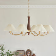 Lampadario Eleganza Plissettato