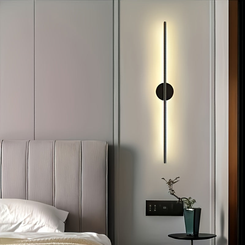 Applique murale élégante en métal SlimLine