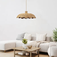 Boho Chic Rattan Woven Pendant Lamp