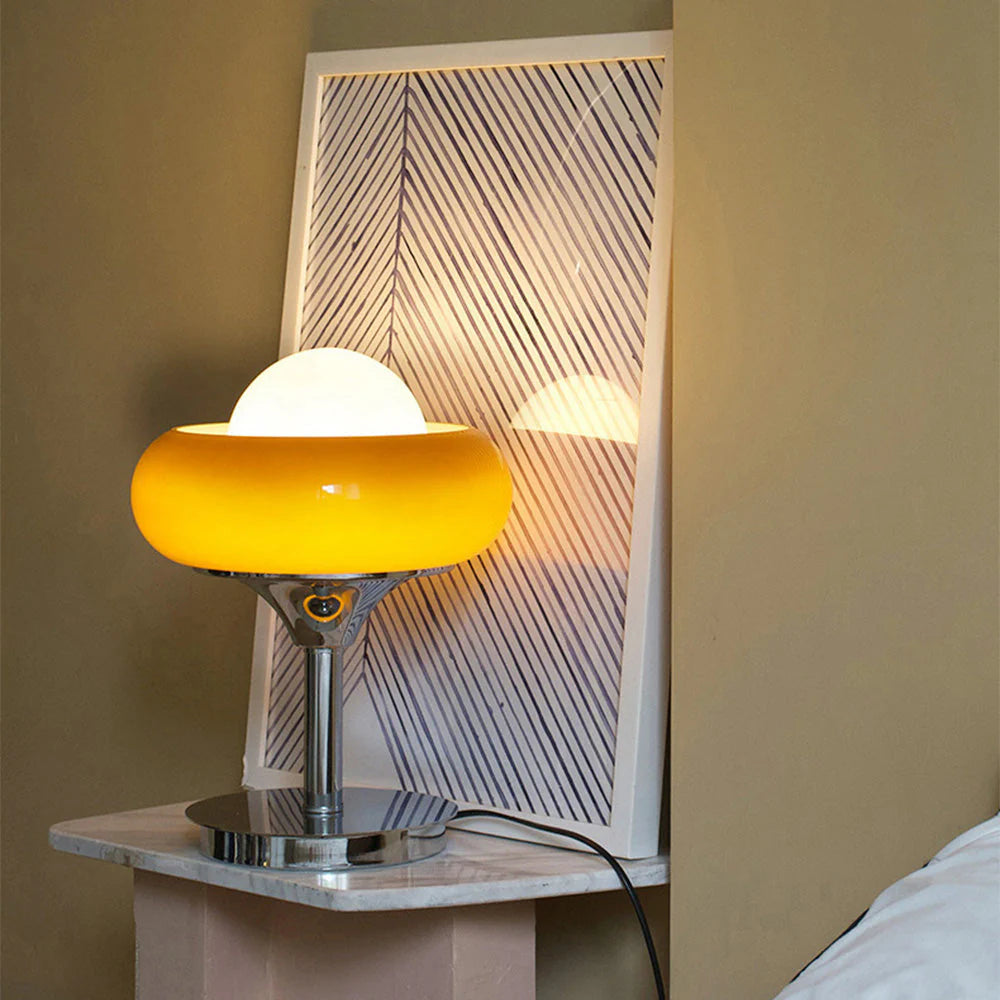 Ægbordlampe i vintage stil