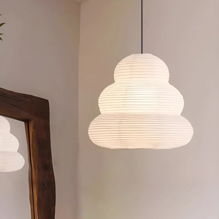 Trendy Cloud Paper Pendel Light