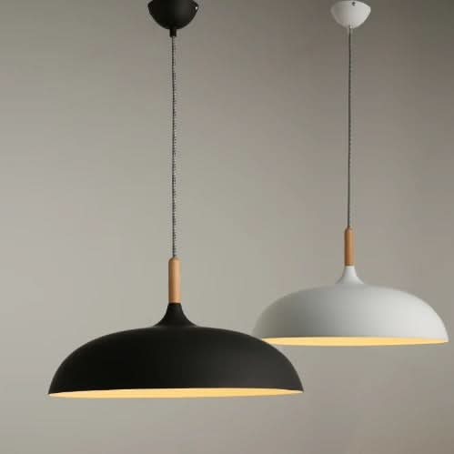 Glarefusion Lampe suspendue moderne à dôme simple