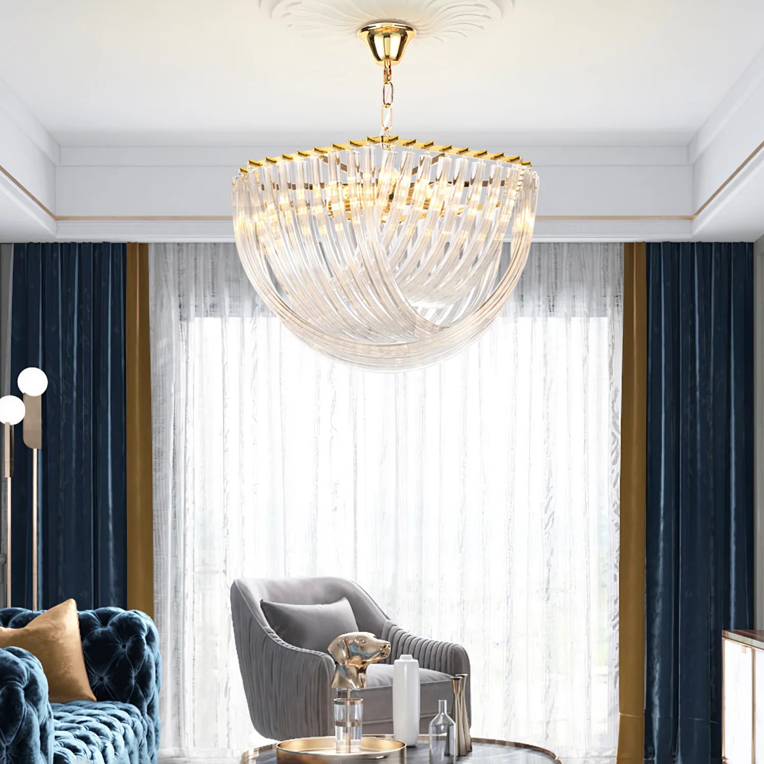 Lampadario contemporaneo Vespera