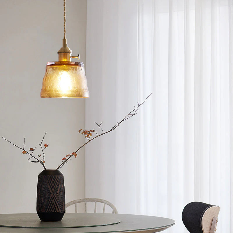 Minimalist Glass Cup Pendant Light