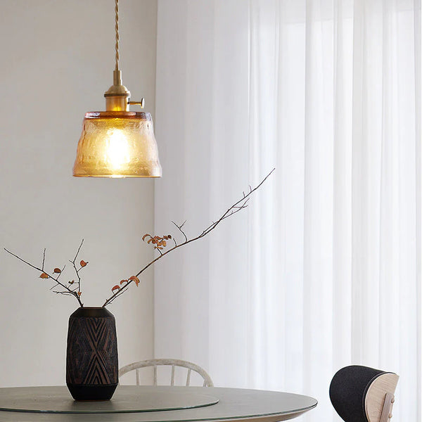 Minimalist Glass Cup Pendant Light