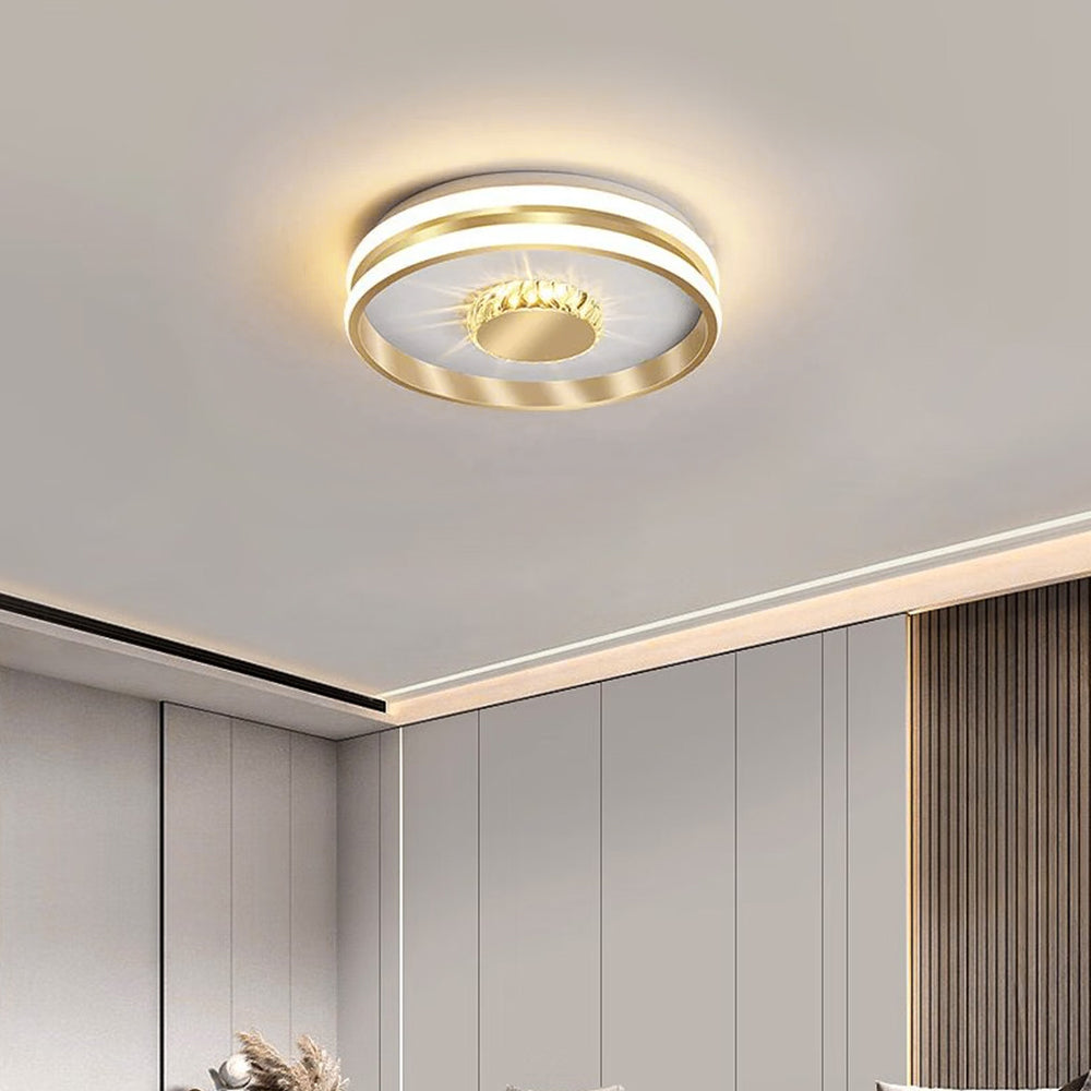 Plafond en cristal chic moderne