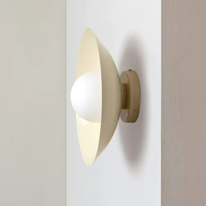 Moderne rund metal minimalistisk loftslampe