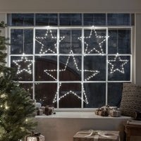 LED Dual-Colour Osby Star-Shaped Curtain Lights