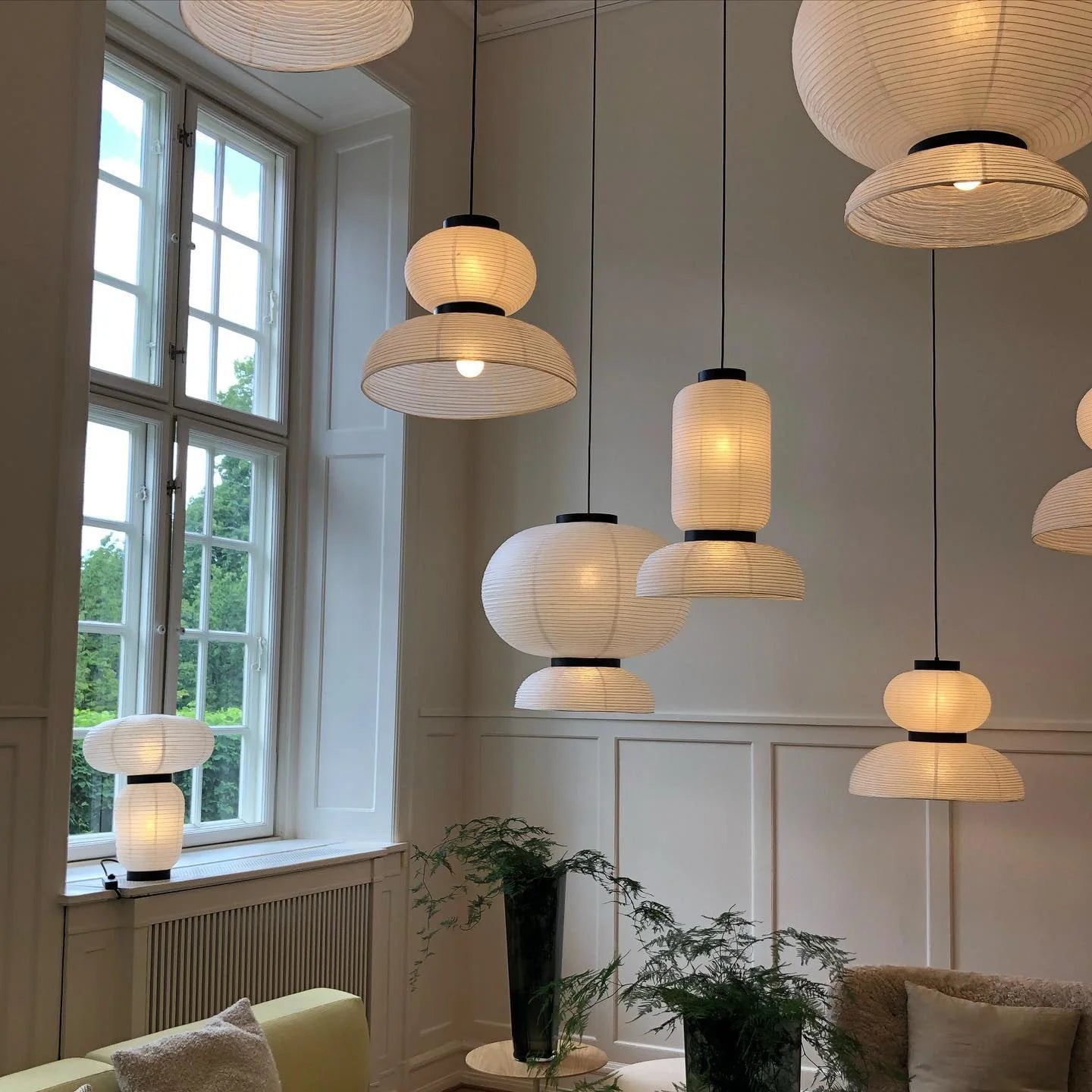Lampada a sospensione Silk Bloom