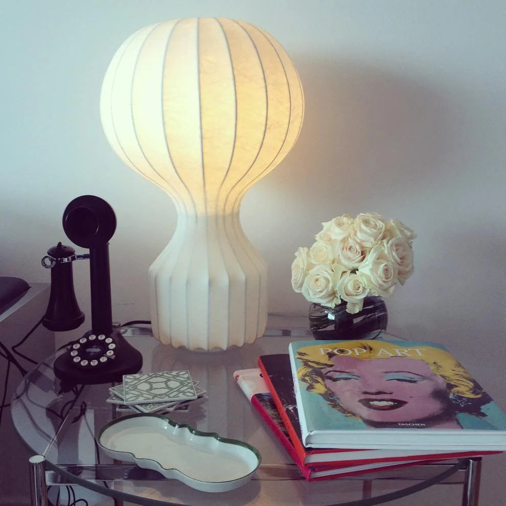 Classic Balloon Silk Table Lamp