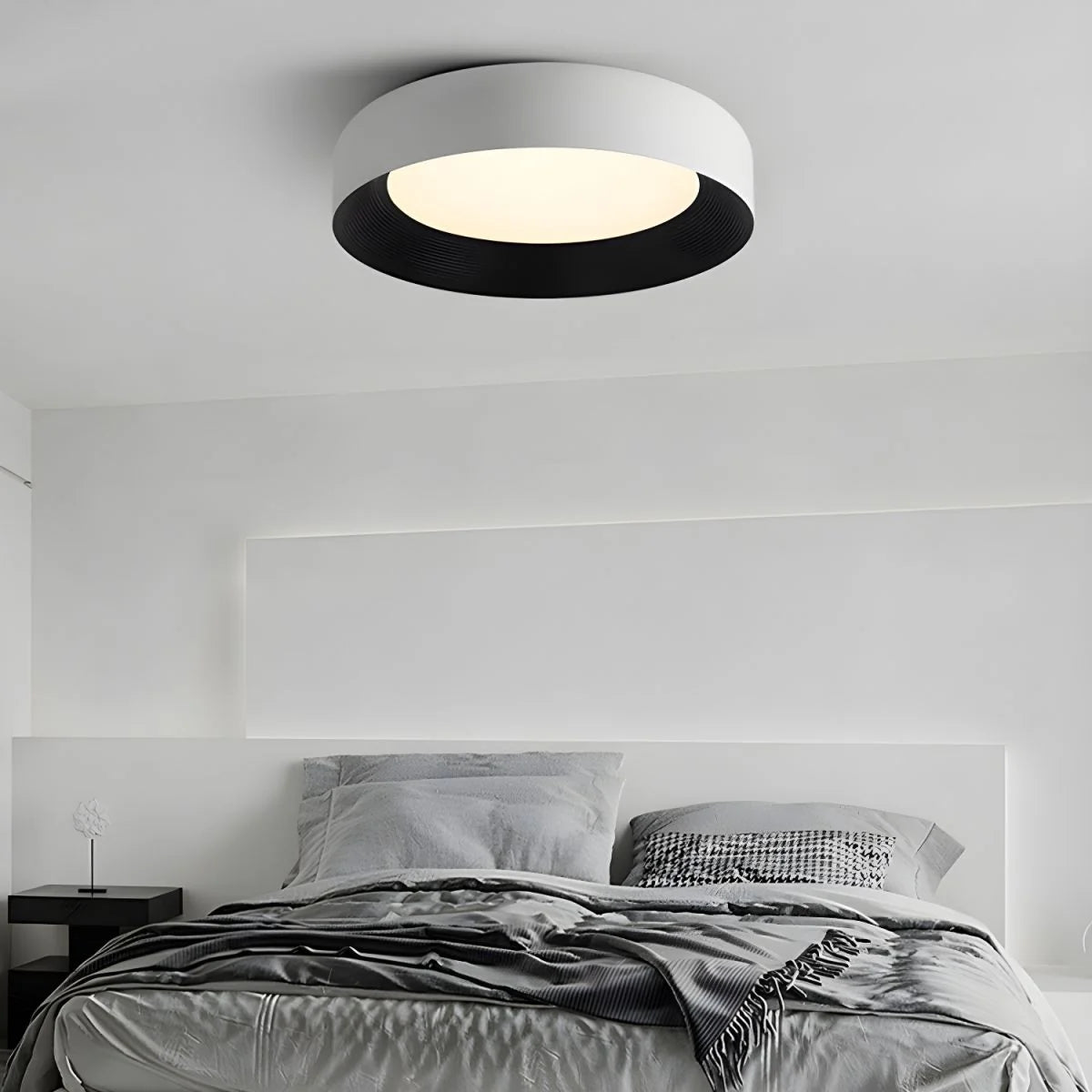 Black Flush Mount LED Ceiling Light