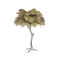 Fjeret elegance bordlampe