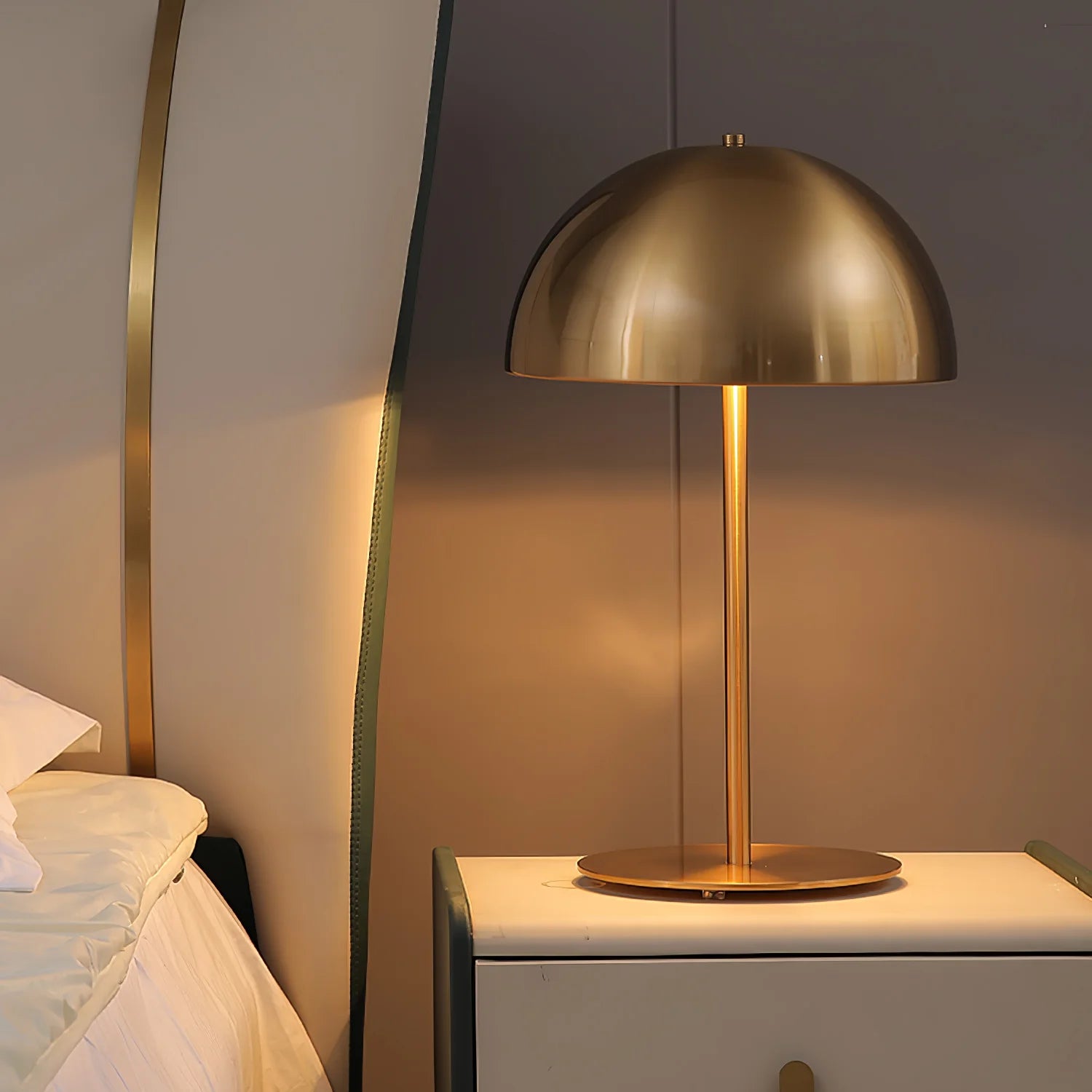 Whimsical Dome Iron Table Light
