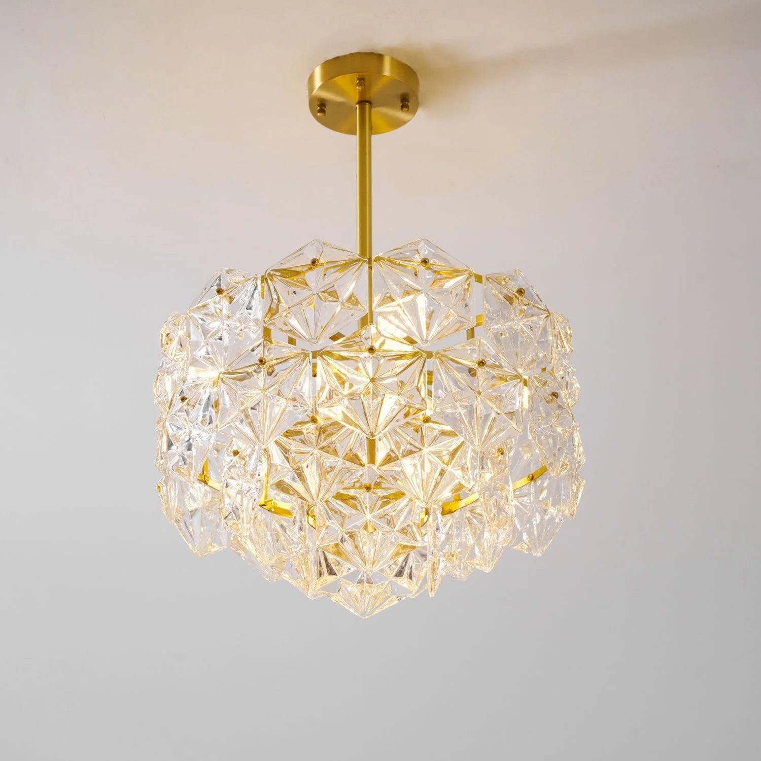 Lampadario di cristallo del gelo