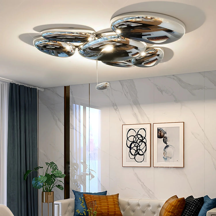 Trendy Pebble Metal Ceiling Light