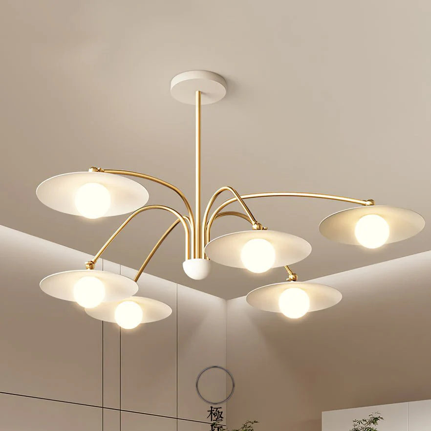 Lampadario a forma di fungo