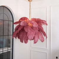 Plume de luxe lysekrone