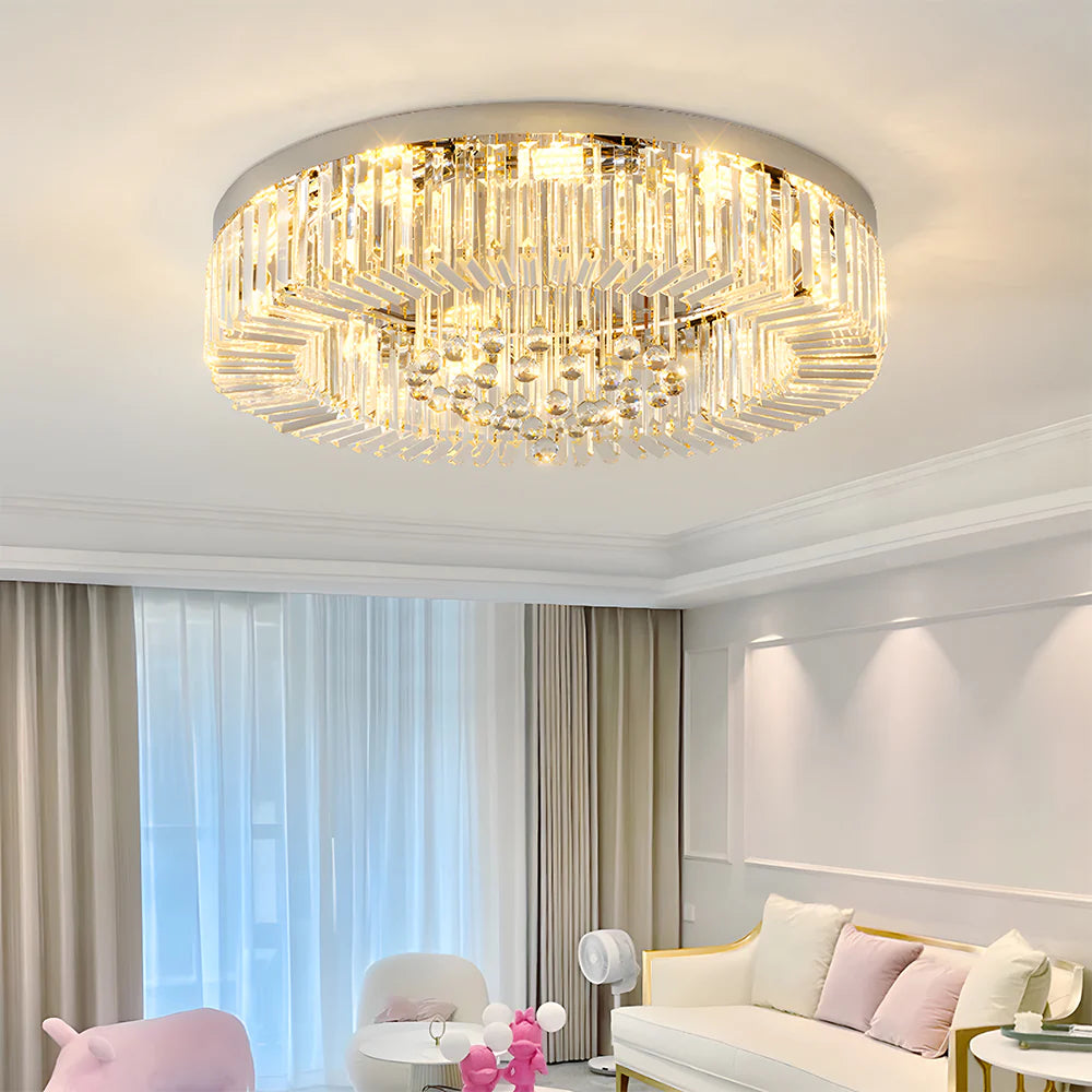 Celestia Crystal Ceiling Light