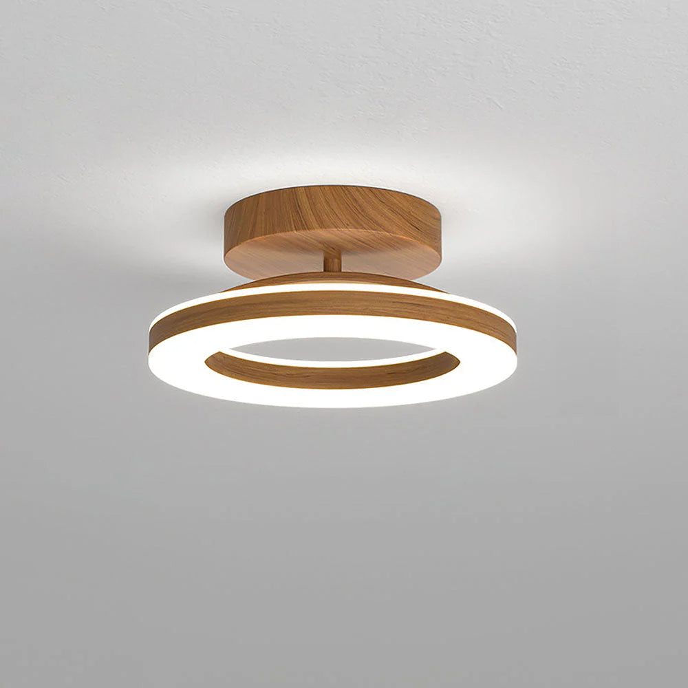 Plafonnier de couloir rond moderne nordique