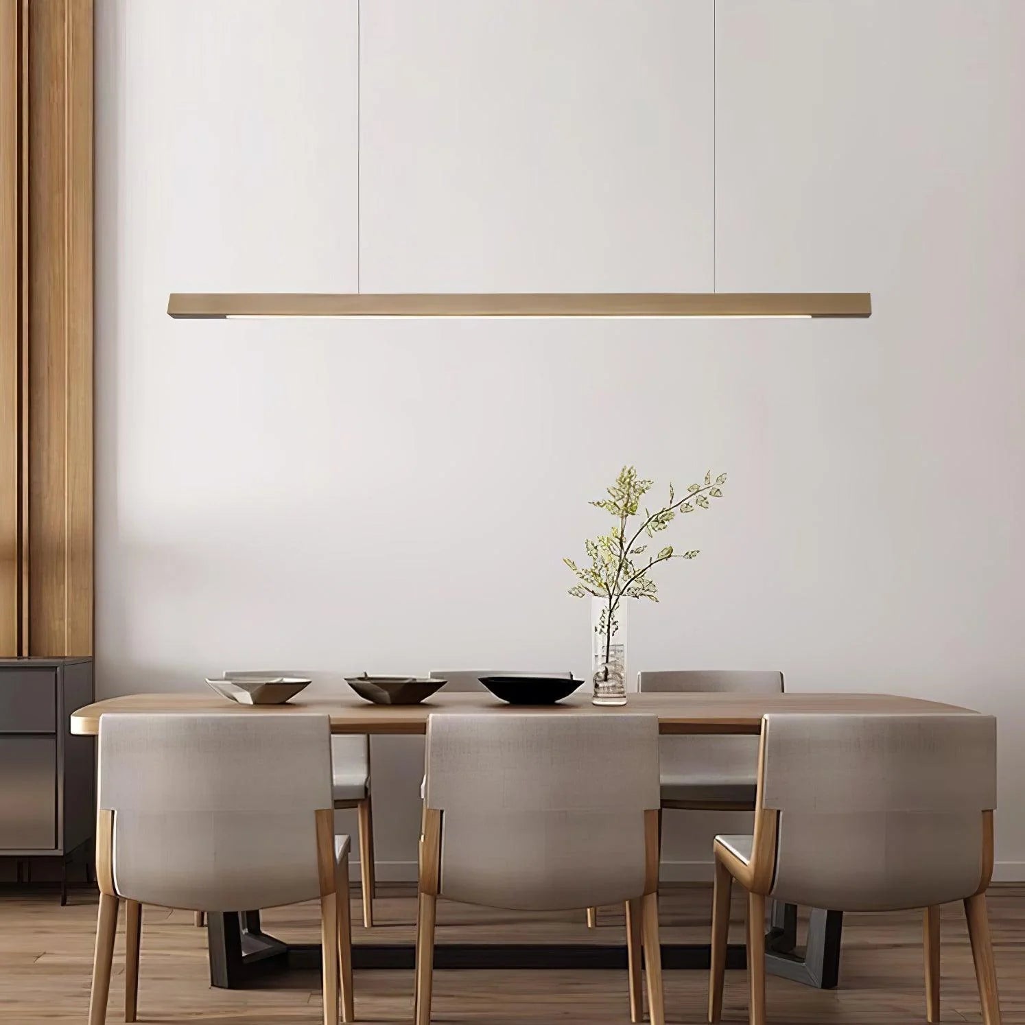 Lampada a sospensione lineare Timberline